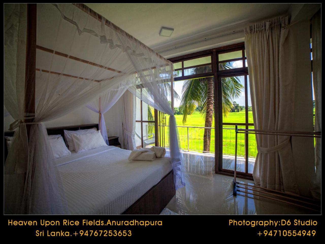 Heaven Upon Rice Fields Bed & Breakfast Anuradhapura Exterior photo