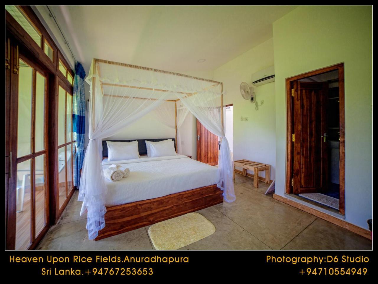 Heaven Upon Rice Fields Bed & Breakfast Anuradhapura Exterior photo