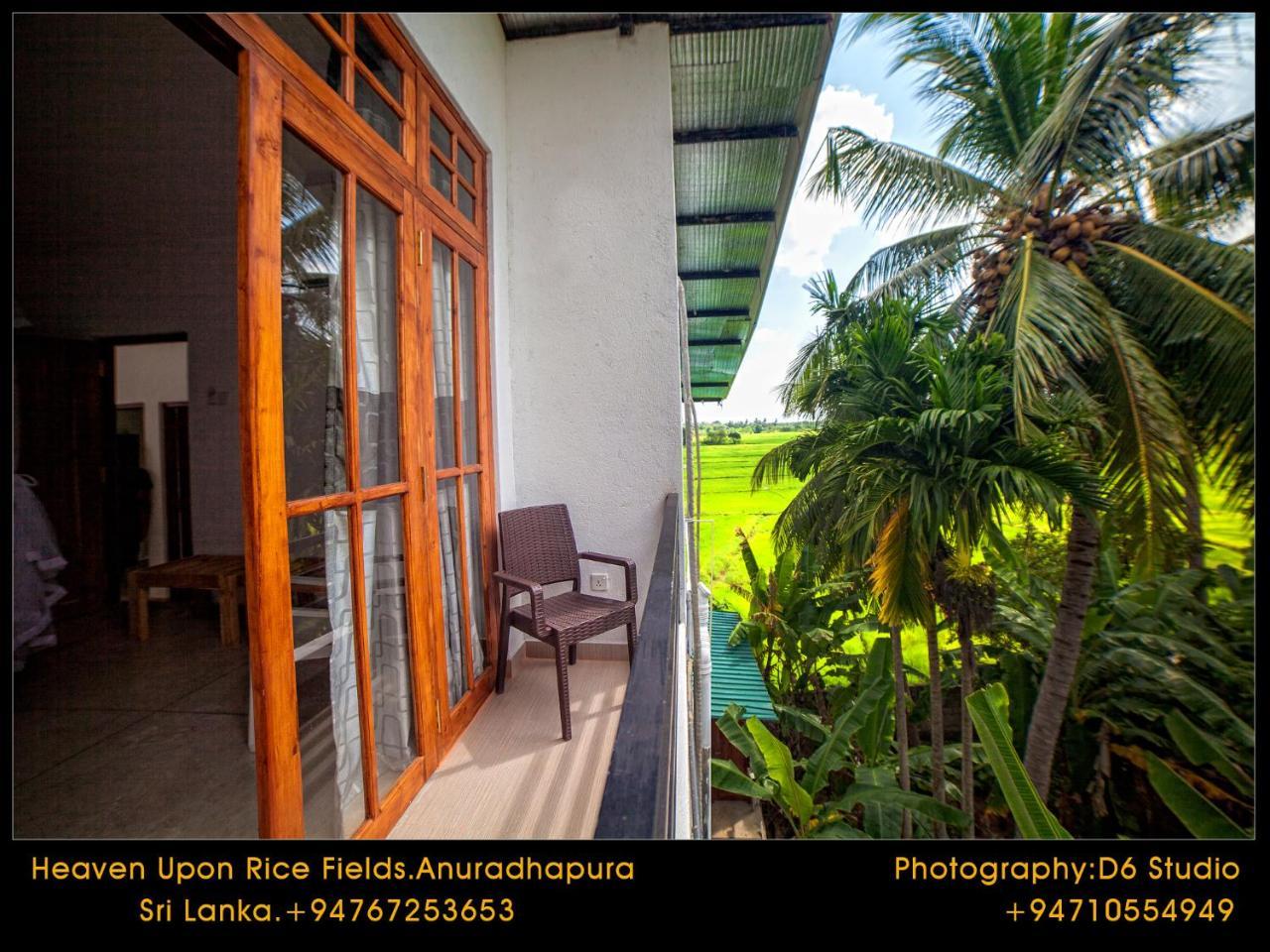 Heaven Upon Rice Fields Bed & Breakfast Anuradhapura Exterior photo